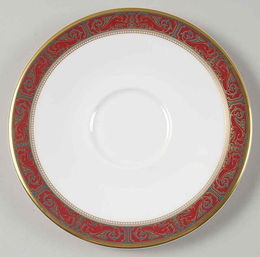 Martinique Saucer by Royal Doulton-1