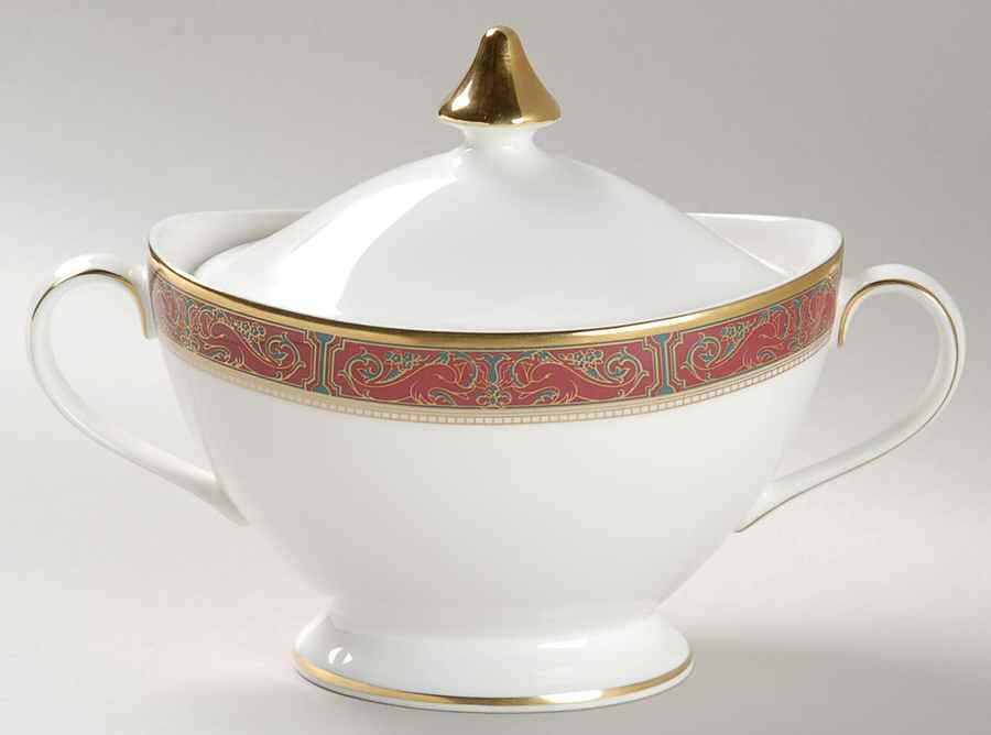 Martinique Sugar Bowl & Lid by Royal Doulton-1