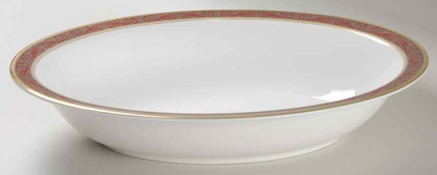 Martinique 10" Oval Vegetable Bowl by Royal Doulton-1