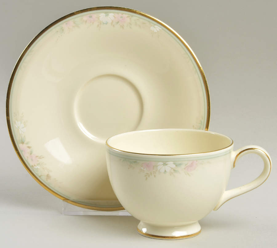 Matinee Footed Cup & Saucer Set by Royal Doulton-1