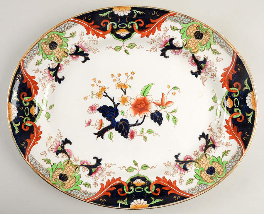 Matsumai 15" Oval Serving Platter by Royal Doulton-1