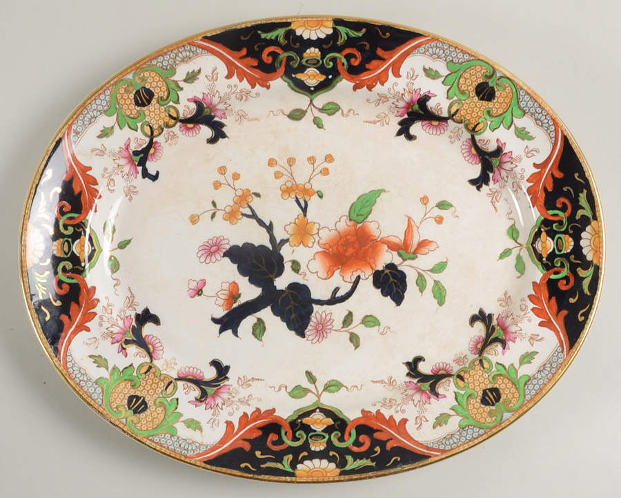 Matsumai 13" Oval Serving Platter by Royal Doulton-1