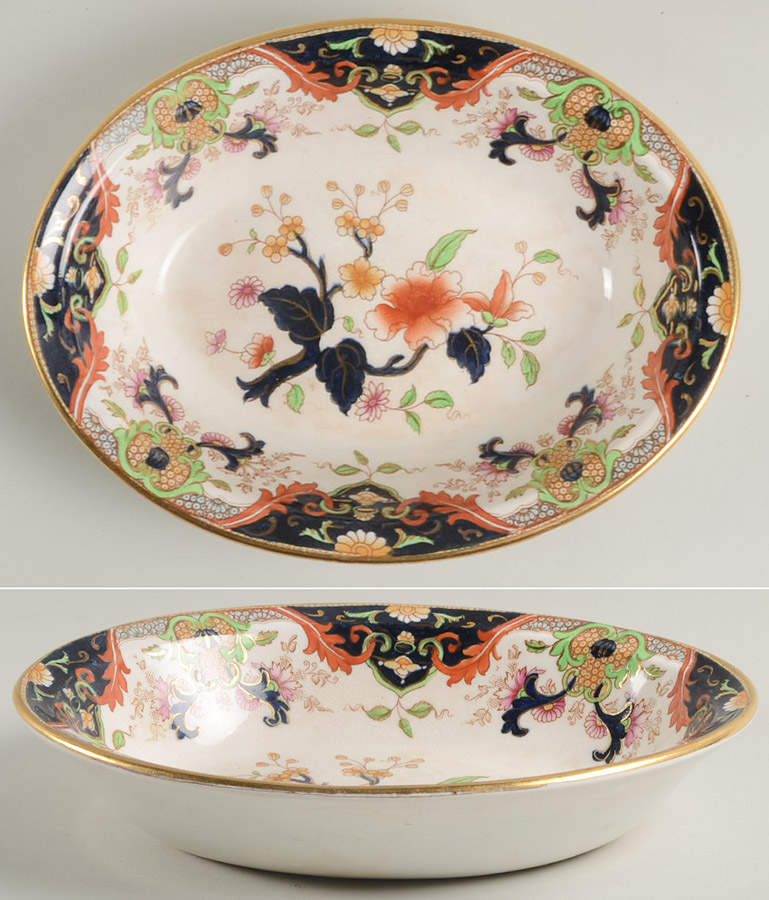 Matsumai 9" Oval Vegetable Bowl by Royal Doulton-1