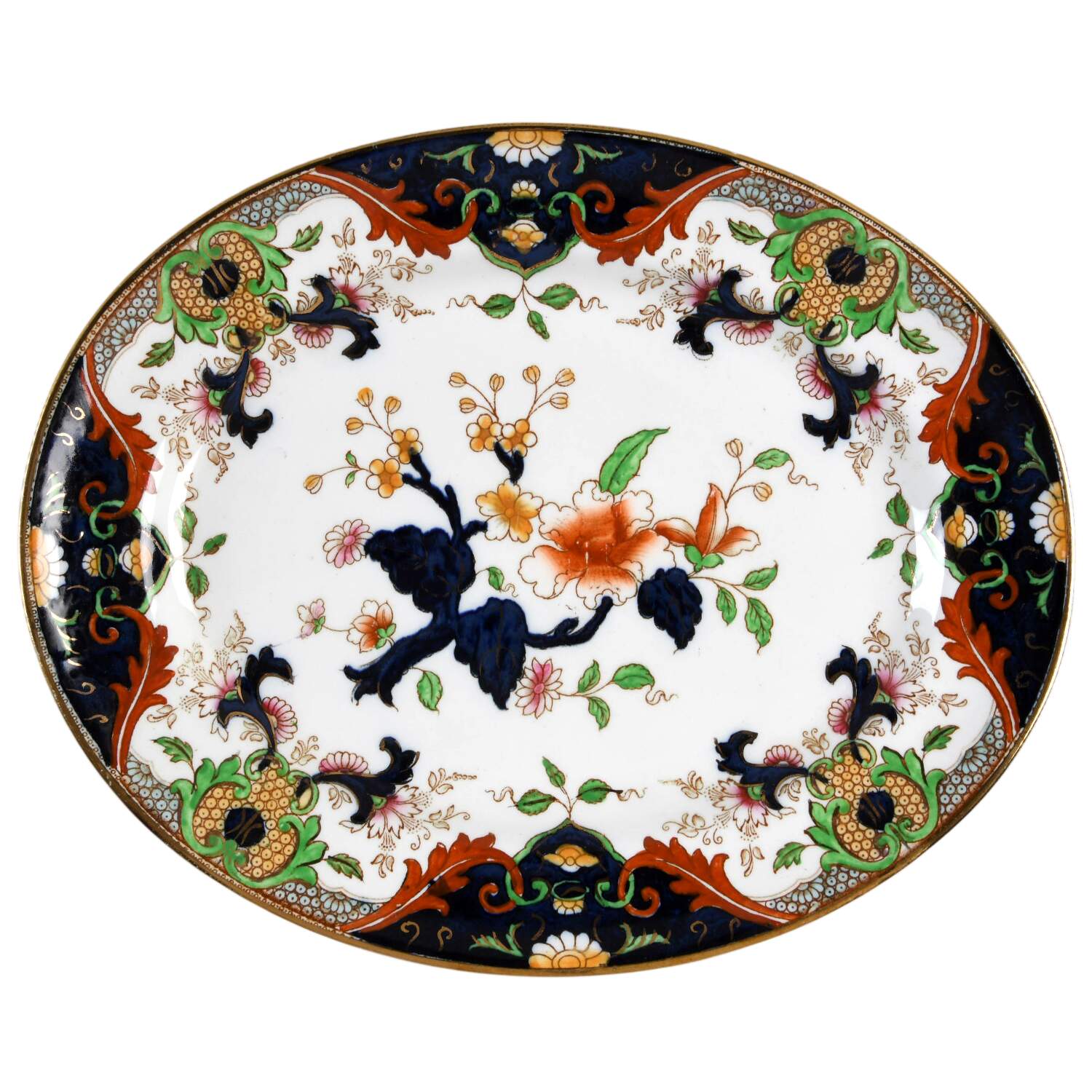 Matsumai 10" Oval Serving Platter by Royal Doulton-1