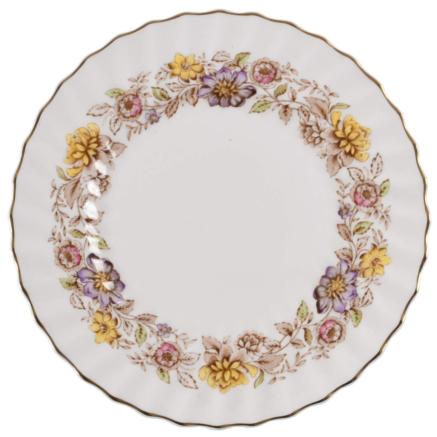 Mayfair Brown, Multicolor Salad Plate by Royal Doulton-1