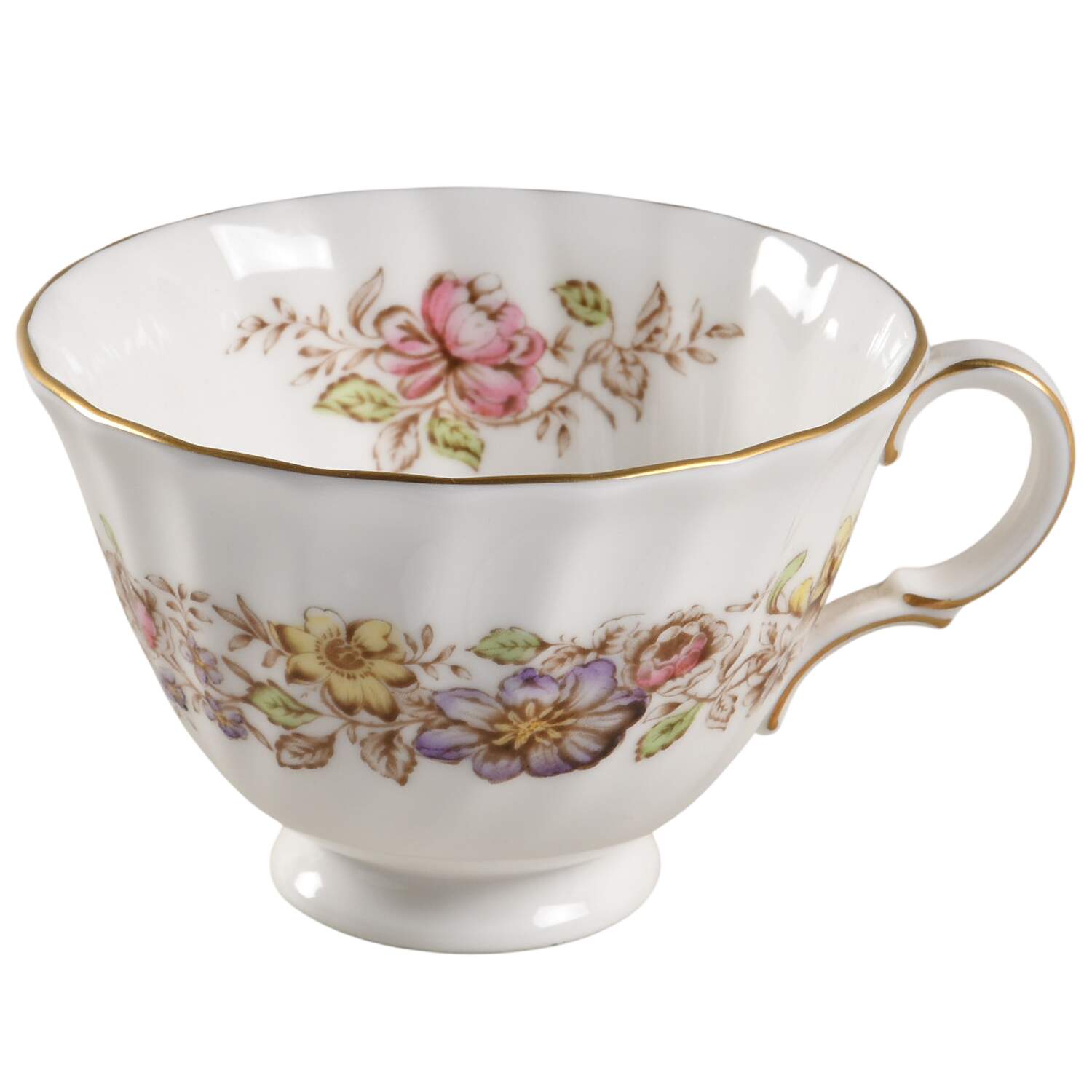 Mayfair Brown, Multicolor Footed Cup by Royal Doulton-1
