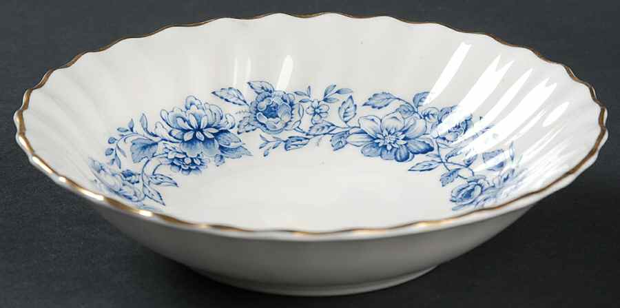 Mayfair Blue Fruit/Dessert (Sauce) Bowl by Royal Doulton-1