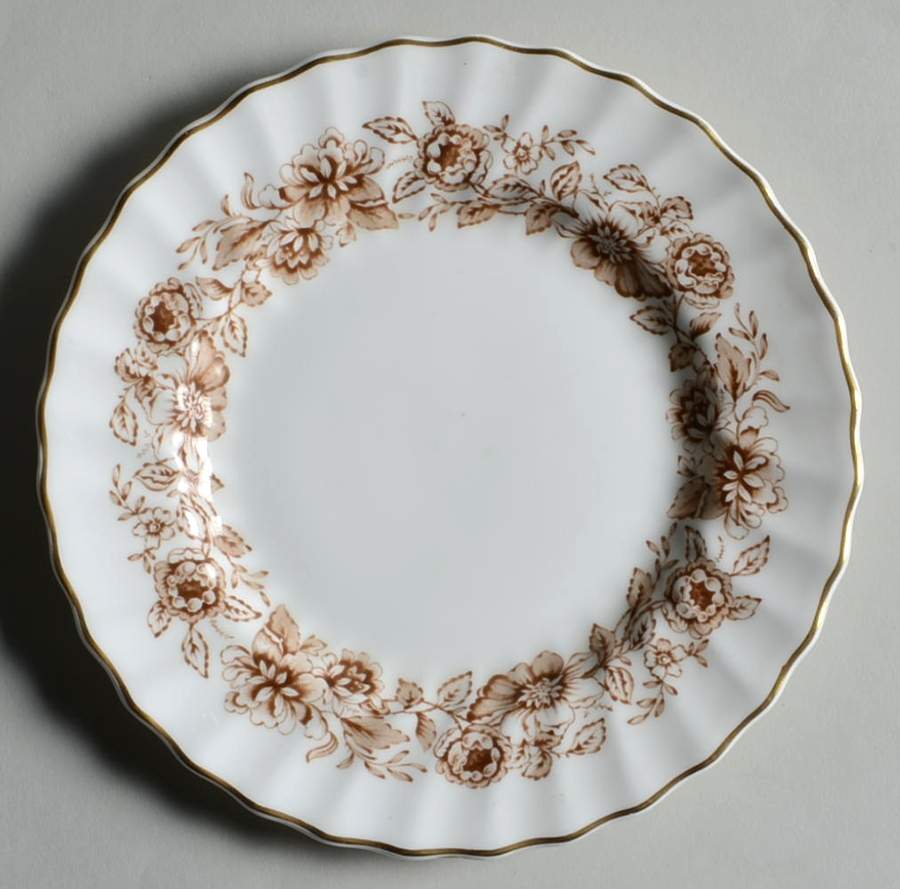Mayfair Brown Bread & Butter Plate by Royal Doulton-1