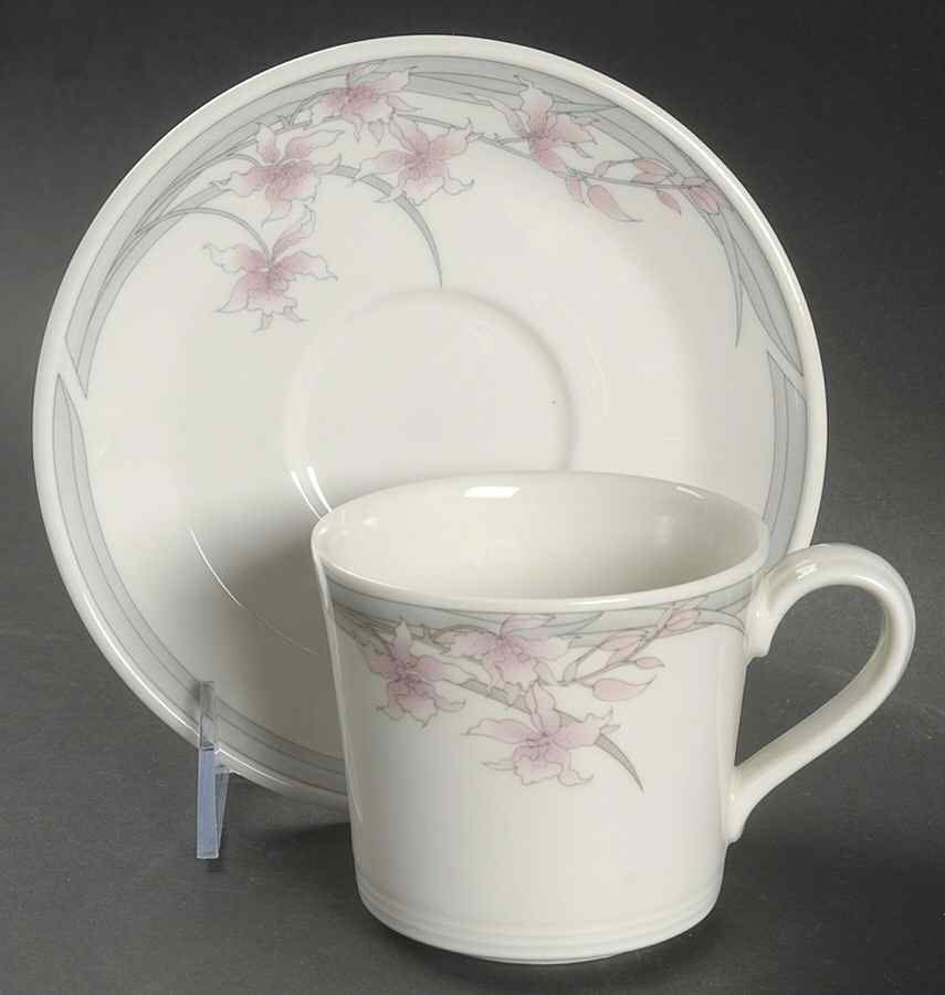 Mayfair (Lambethware) Flat Cup & Saucer Set by Royal Doulton-1
