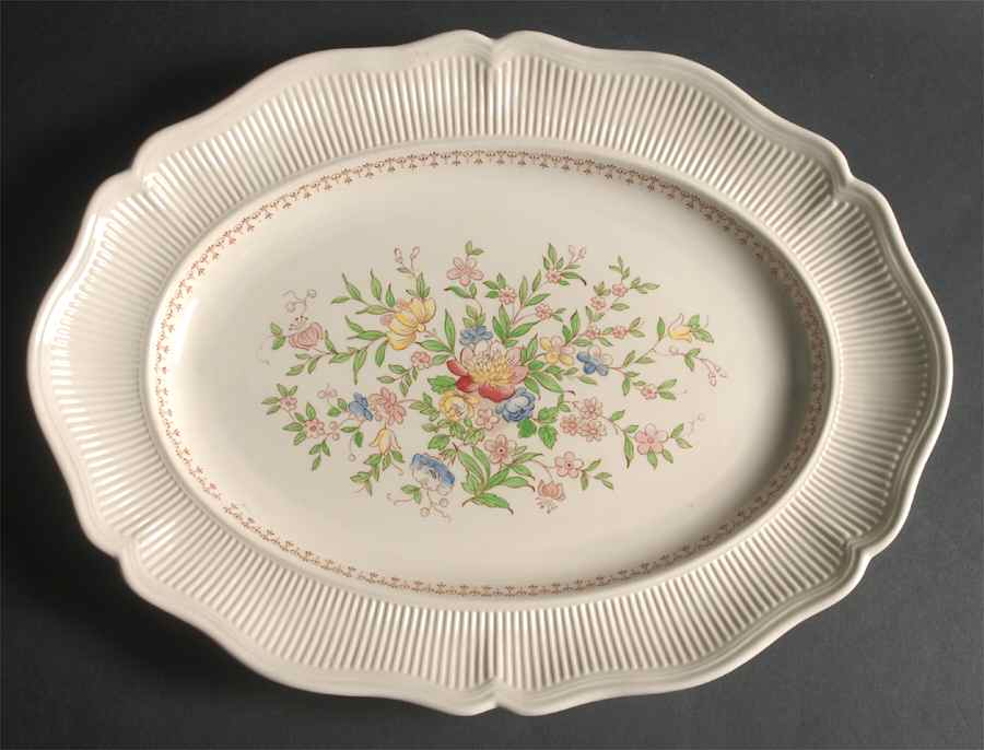 Medford 15" Oval Serving Platter by Royal Doulton-1