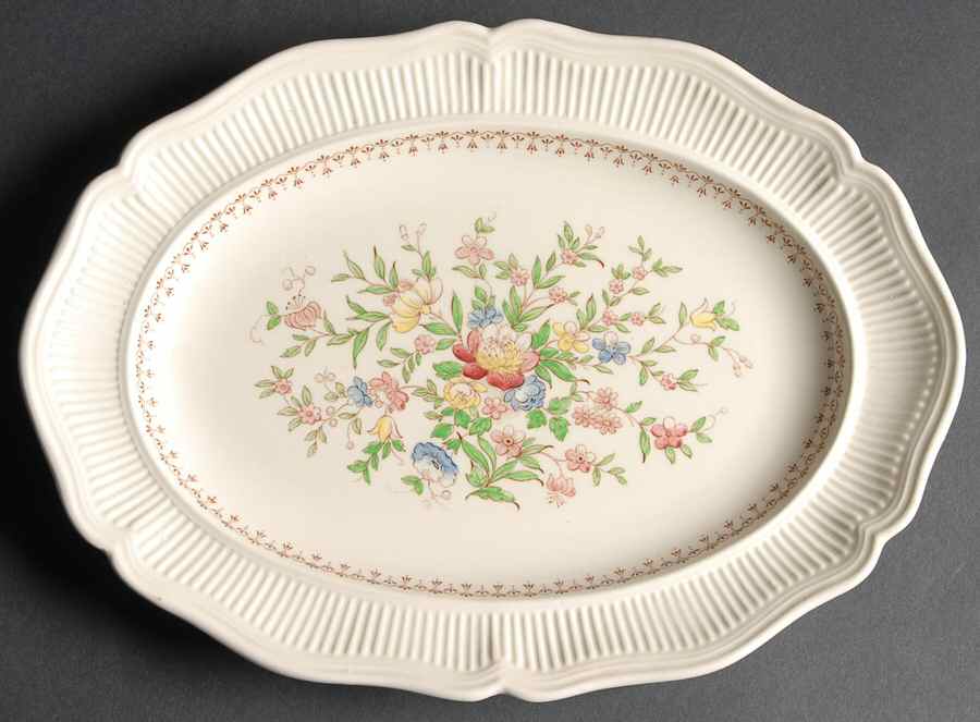 Medford 12" Oval Serving Platter by Royal Doulton-1
