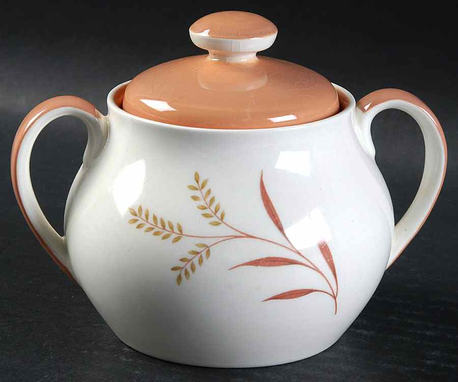 Meadow Glow Sugar Bowl & Lid by Royal Doulton-1
