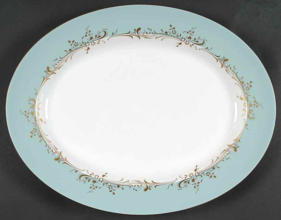 Melrose 13" Oval Serving Platter by Royal Doulton-1