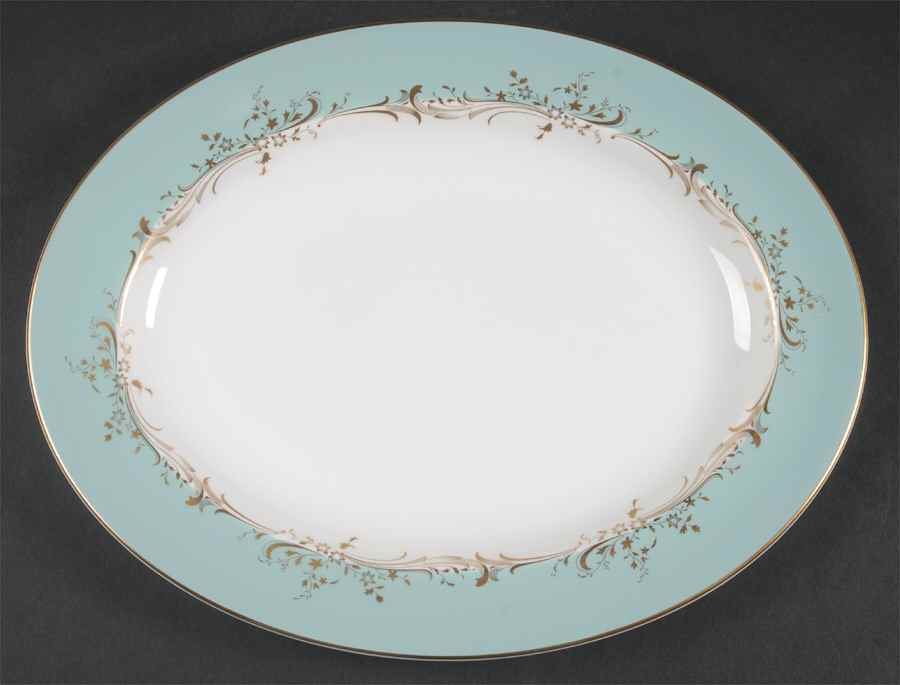 Melrose 13" Oval Serving Platter by Royal Doulton-1