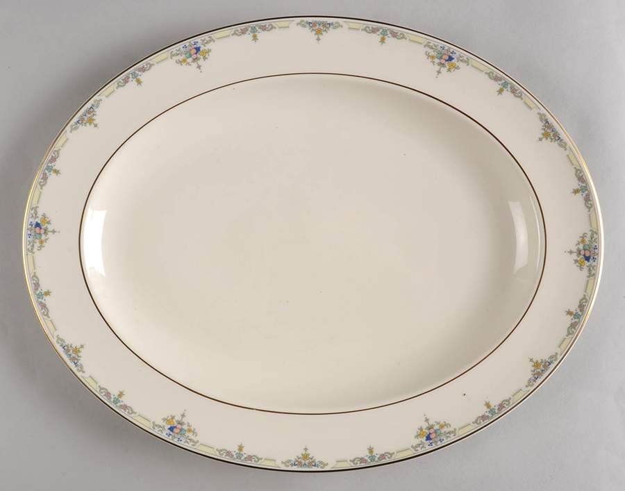 Melanie 13" Oval Serving Platter by Royal Doulton-1