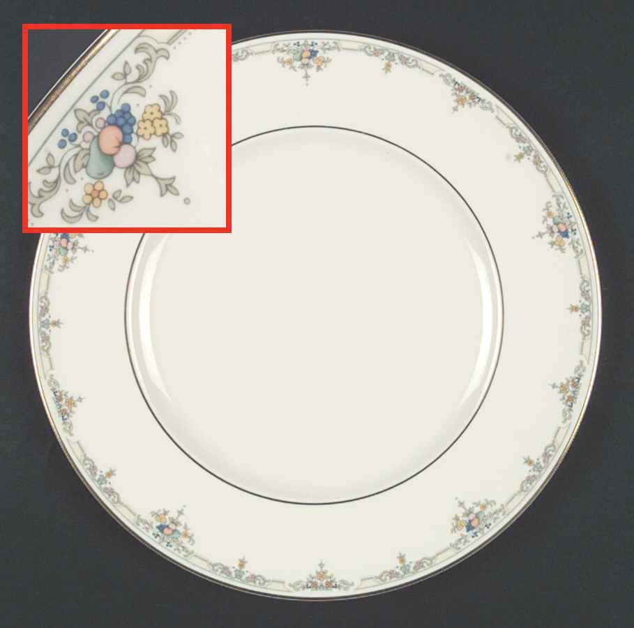 Melanie Dinner Plate by Royal Doulton-1
