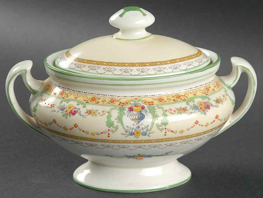 The Melfont Sugar Bowl & Lid by Royal Doulton-1