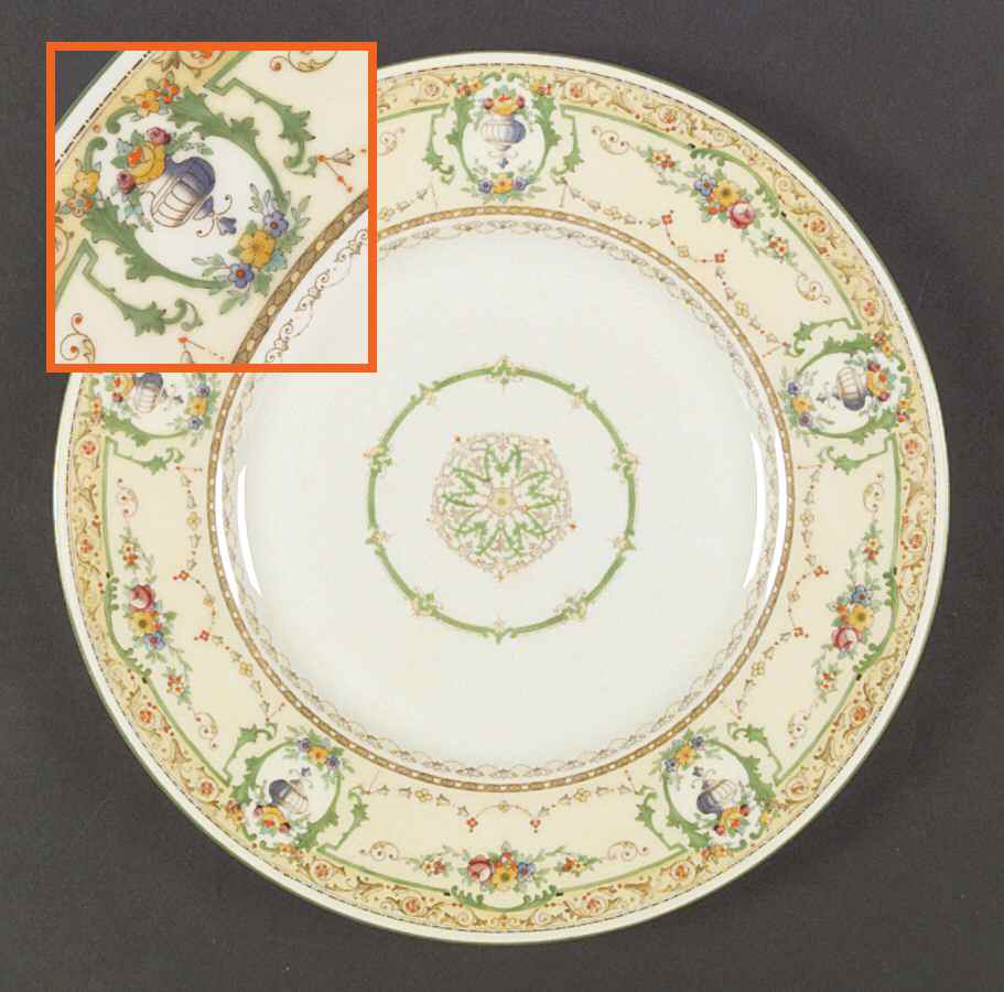 The Melfont Dinner Plate by Royal Doulton-1