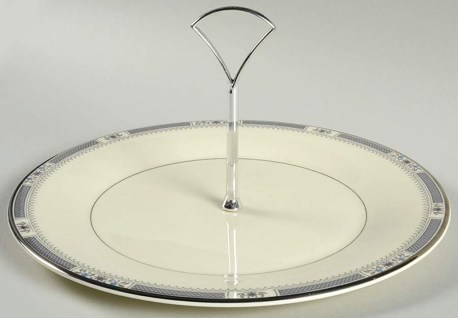 Melissa Round Serving Plate with Handle (DP) by Royal Doulton-1