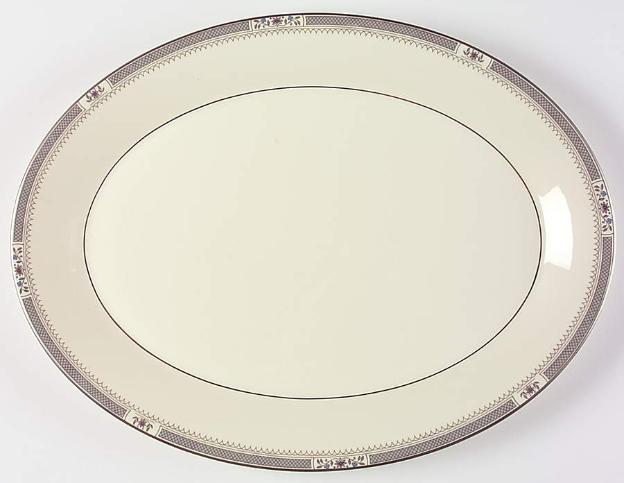 Melissa 16" Oval Serving Platter by Royal Doulton-1
