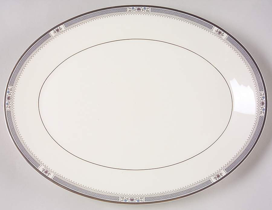 Melissa 13" Oval Serving Platter by Royal Doulton-1