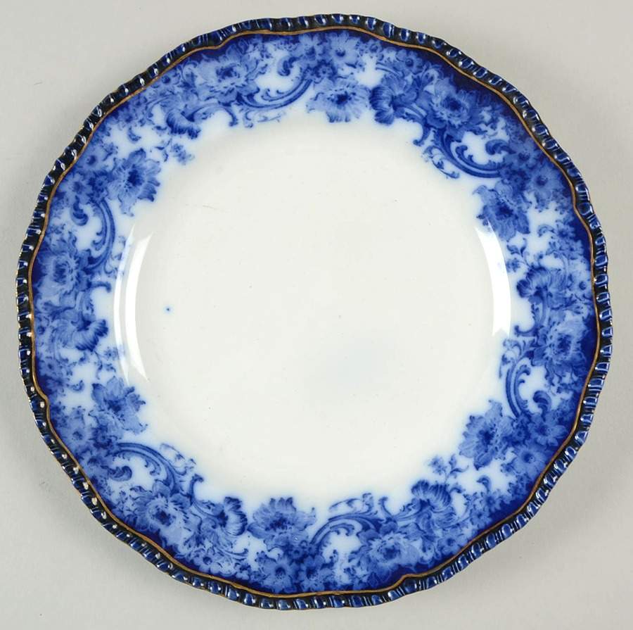 Melrose (Flow Blue) Dinner Plate by Royal Doulton-1