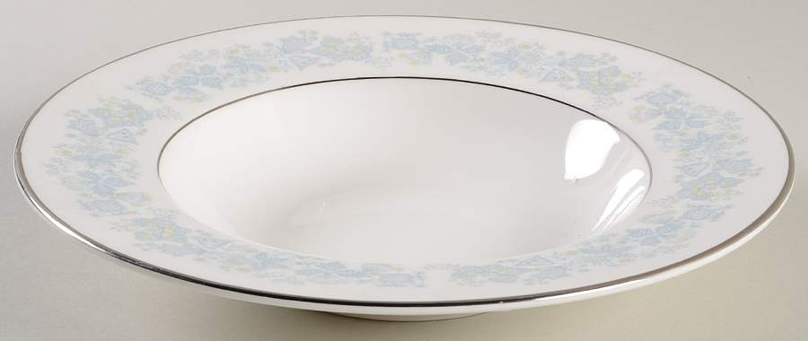 Meadow Mist Large Rim Soup Bowl by Royal Doulton-1