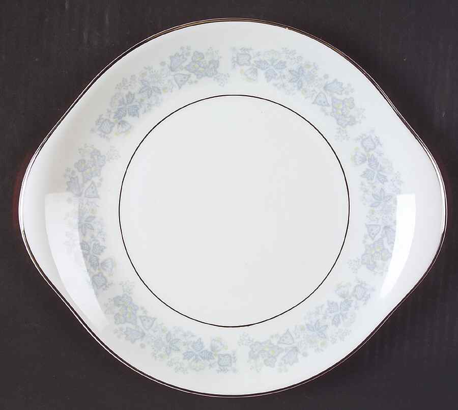 Meadow Mist Handled Cake Plate by Royal Doulton-1