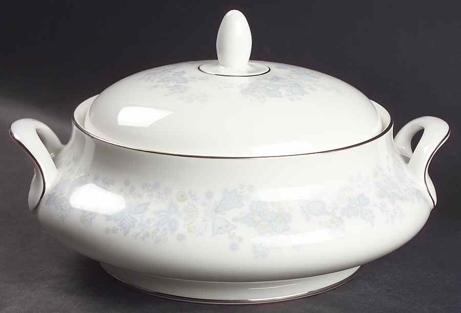 Meadow Mist Round Covered Vegetable by Royal Doulton-1