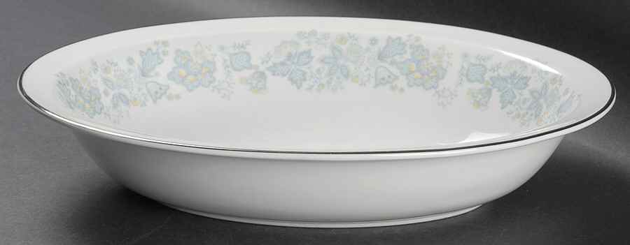 Meadow Mist 10" Oval Vegetable Bowl by Royal Doulton-1