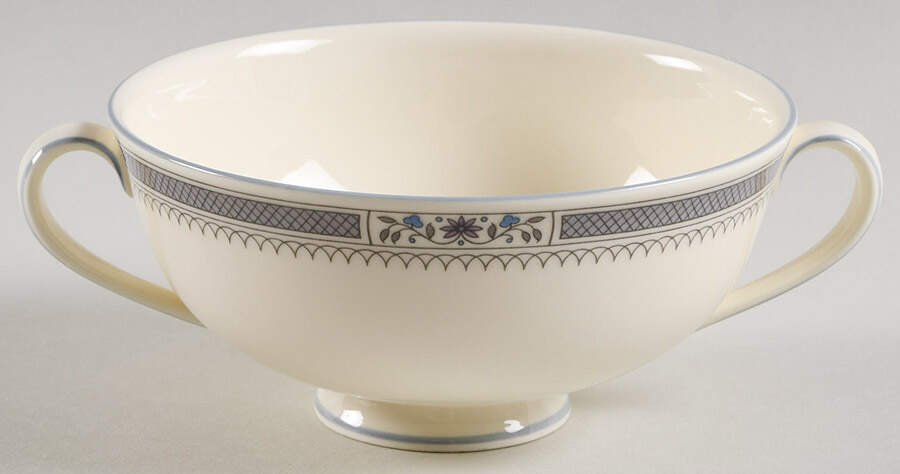 Melissa Micro Footed Cream Soup Bowl by Royal Doulton-1