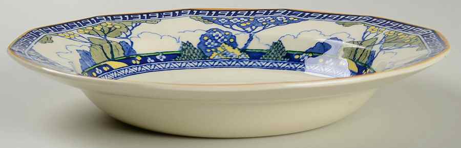 Merryweather Rim Soup Bowl by Royal Doulton-1