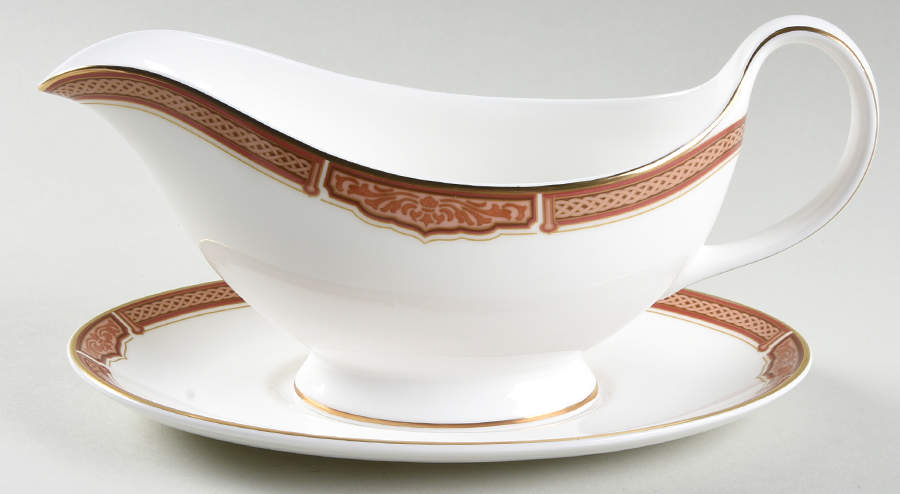 Meridian Gravy Boat & Underplate by Royal Doulton-1
