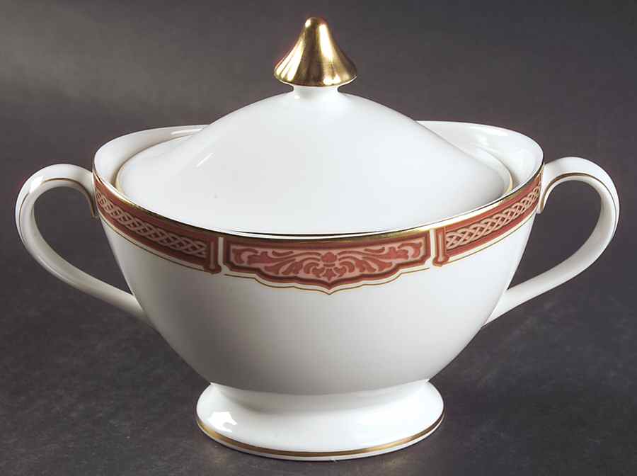 Meridian Sugar Bowl & Lid by Royal Doulton-1