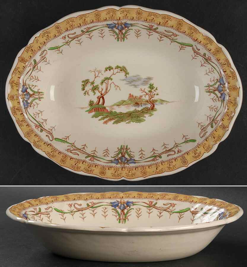 Michelham 9" Oval Vegetable Bowl by Royal Doulton-1