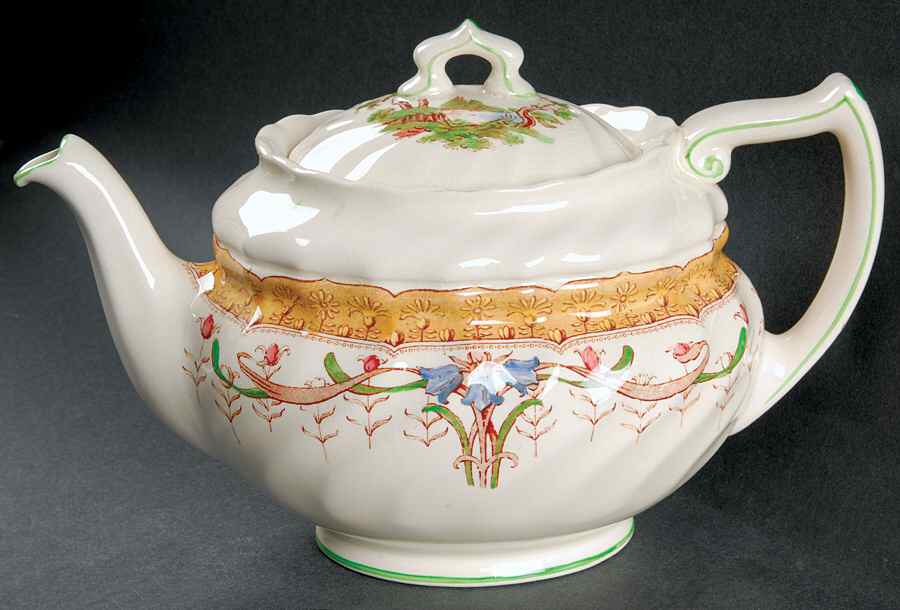 Michelham Teapot & Lid by Royal Doulton-1