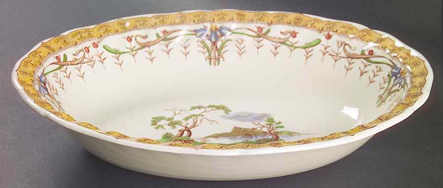 Michelham 10" Oval Vegetable Bowl by Royal Doulton-1