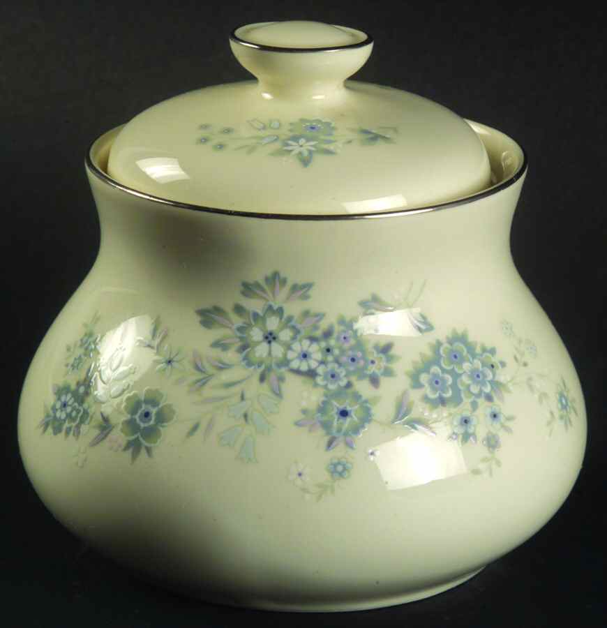 Michelle Sugar Bowl & Lid by Royal Doulton-1