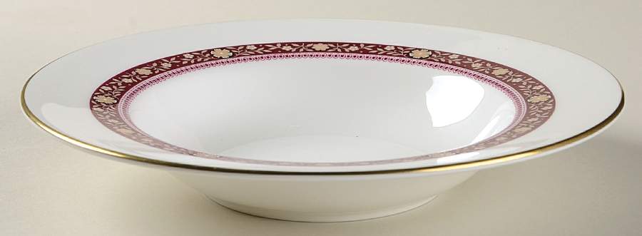 Minuet Rim Soup Bowl by Royal Doulton-1