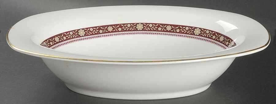 Minuet 11" Oval Vegetable Bowl by Royal Doulton-1