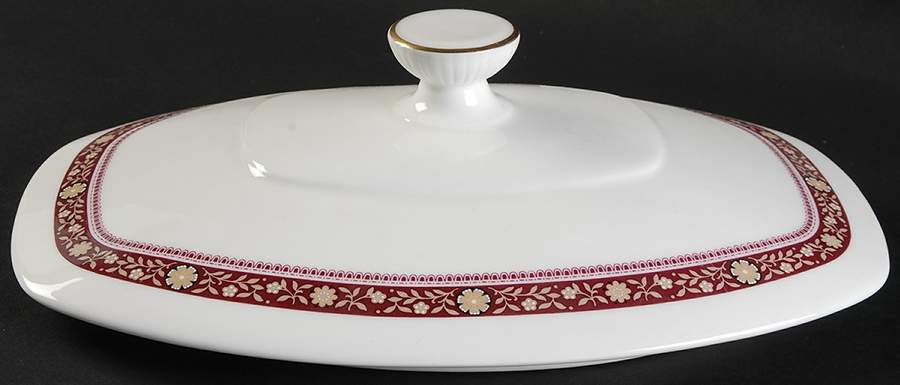 Minuet Lid for Oval Vegetable by Royal Doulton-1