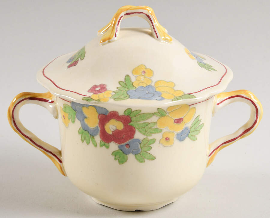 Minden Sugar Bowl & Lid by Royal Doulton-1