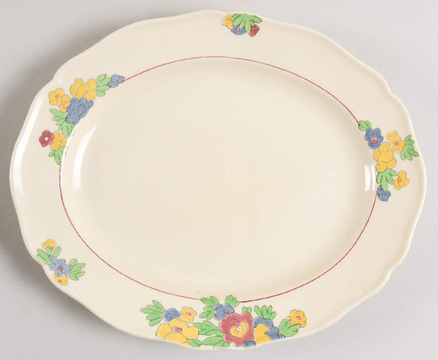 Minden 10" Oval Serving Platter by Royal Doulton-1