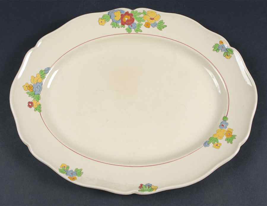 Minden 13" Oval Serving Platter by Royal Doulton-1