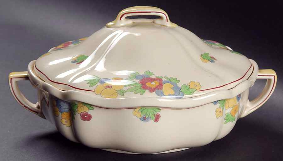 Minden Round Covered Vegetable by Royal Doulton-1
