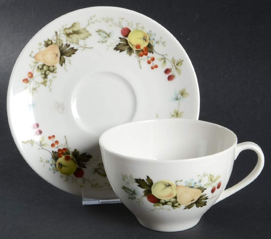 Miramont Breakfast Cup & Saucer Set by Royal Doulton-1