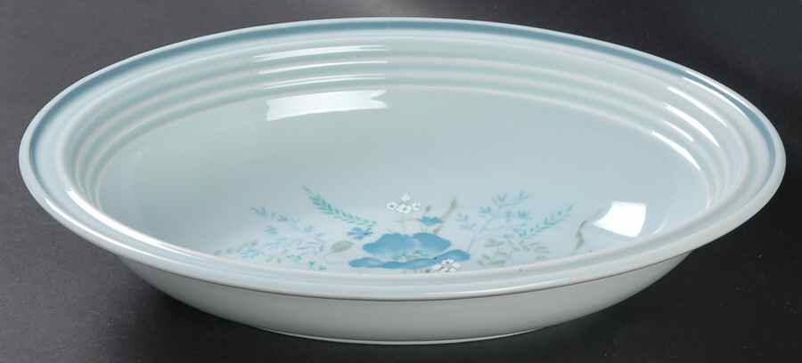 Morning Dew 10" Oval Vegetable Bowl by Royal Doulton-1
