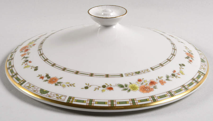 Mosaic Garden Lid for Round Vegetable by Royal Doulton-1