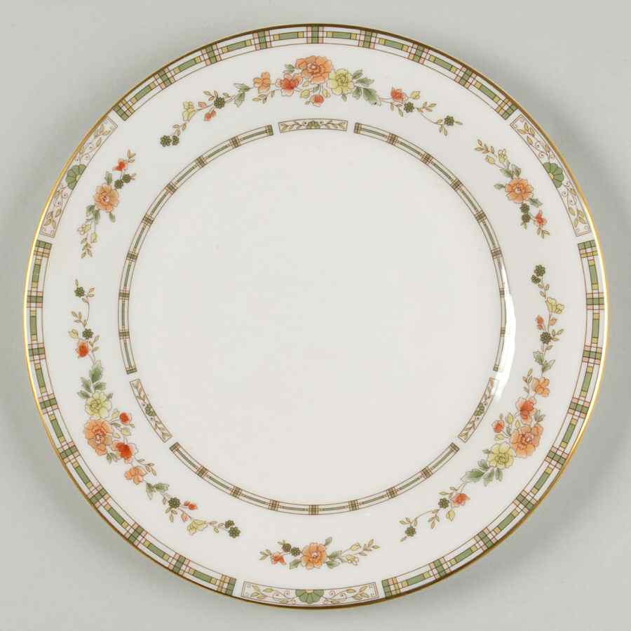 Mosaic Garden Salad Plate by Royal Doulton-1