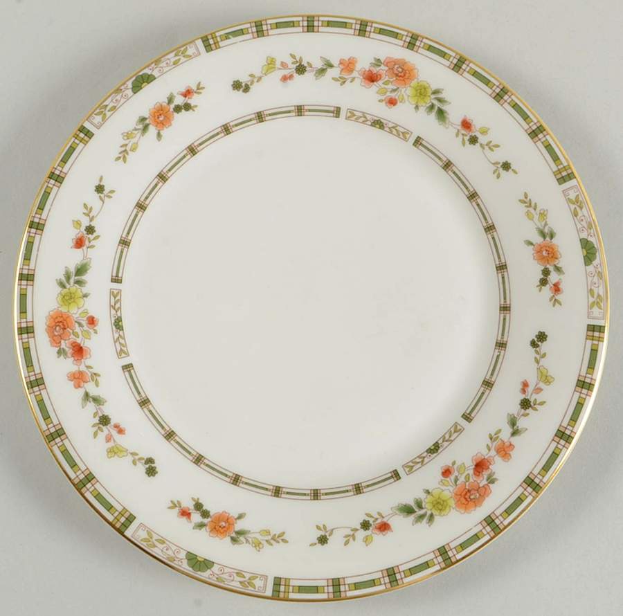 Mosaic Garden Dessert/Pie Plate by Royal Doulton-1